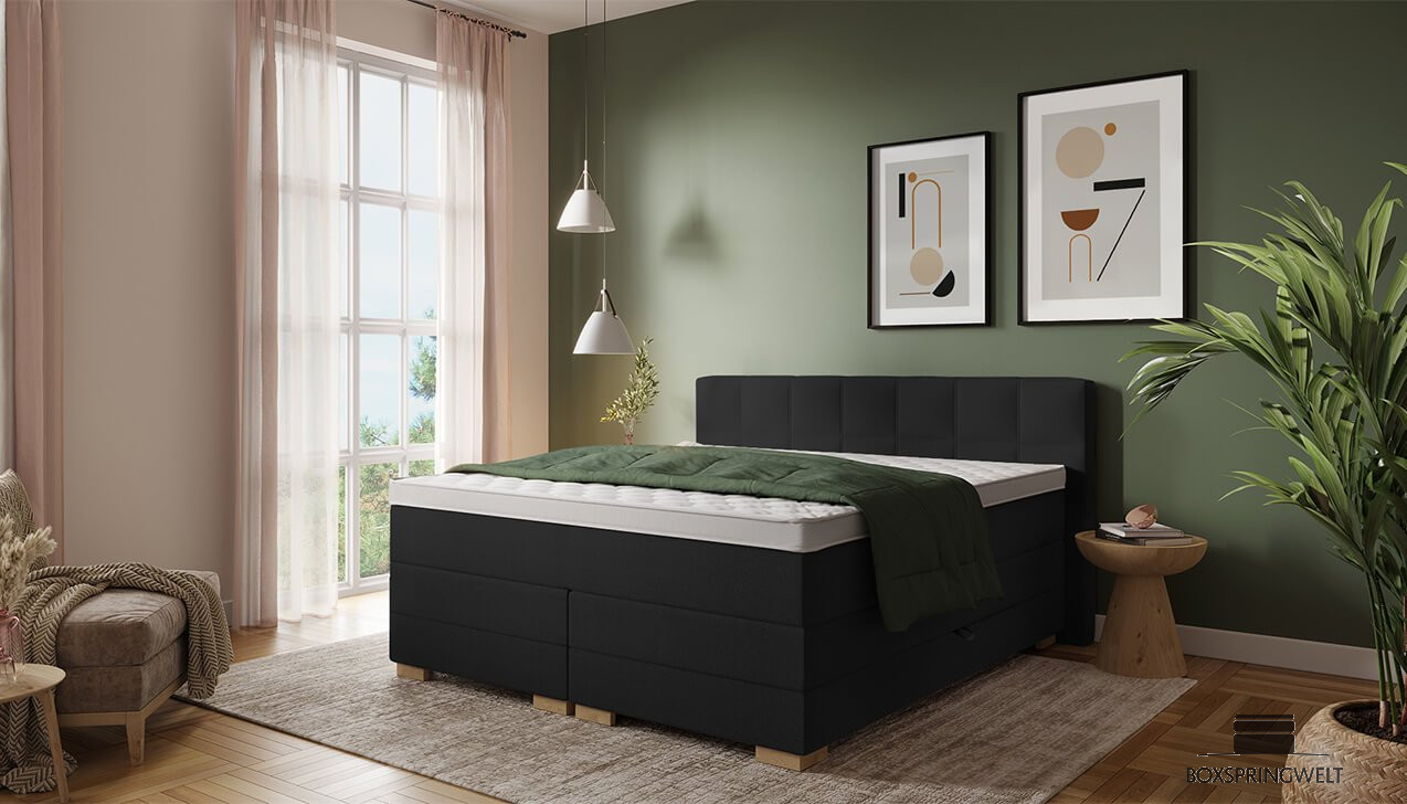 In Textilbezug Iadera Schwarz