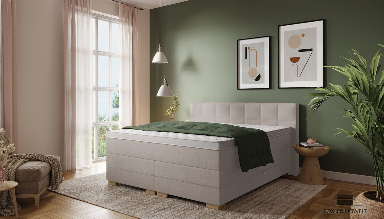 In Textilbezug Iadera Perlgrau