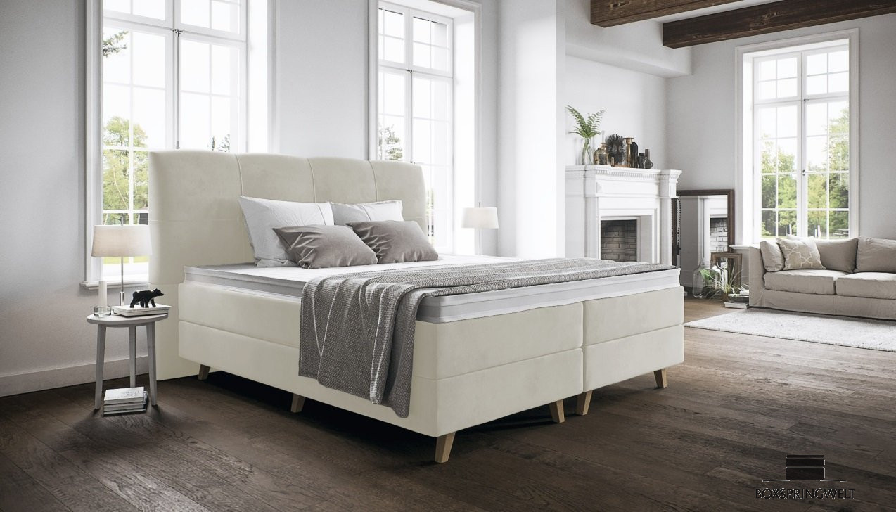 Boxspringbett Paula in Adore Natural