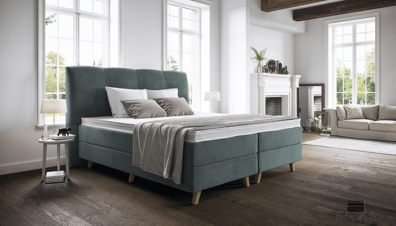 Boxspringbett Paula in Adore Niagara 