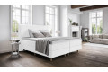 Boxspringbett Paula in Golf Weiß