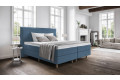 Boxspringbett Paula in Golf Blau