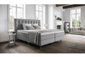 Boxspringbett Paula in Board Grau