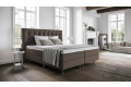 Boxspringbett Paula in Board Taupe