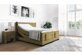 Boxspringbett Erik in Board Olive