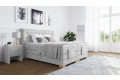Boxspringbett Erik in Challenger Lightgrey